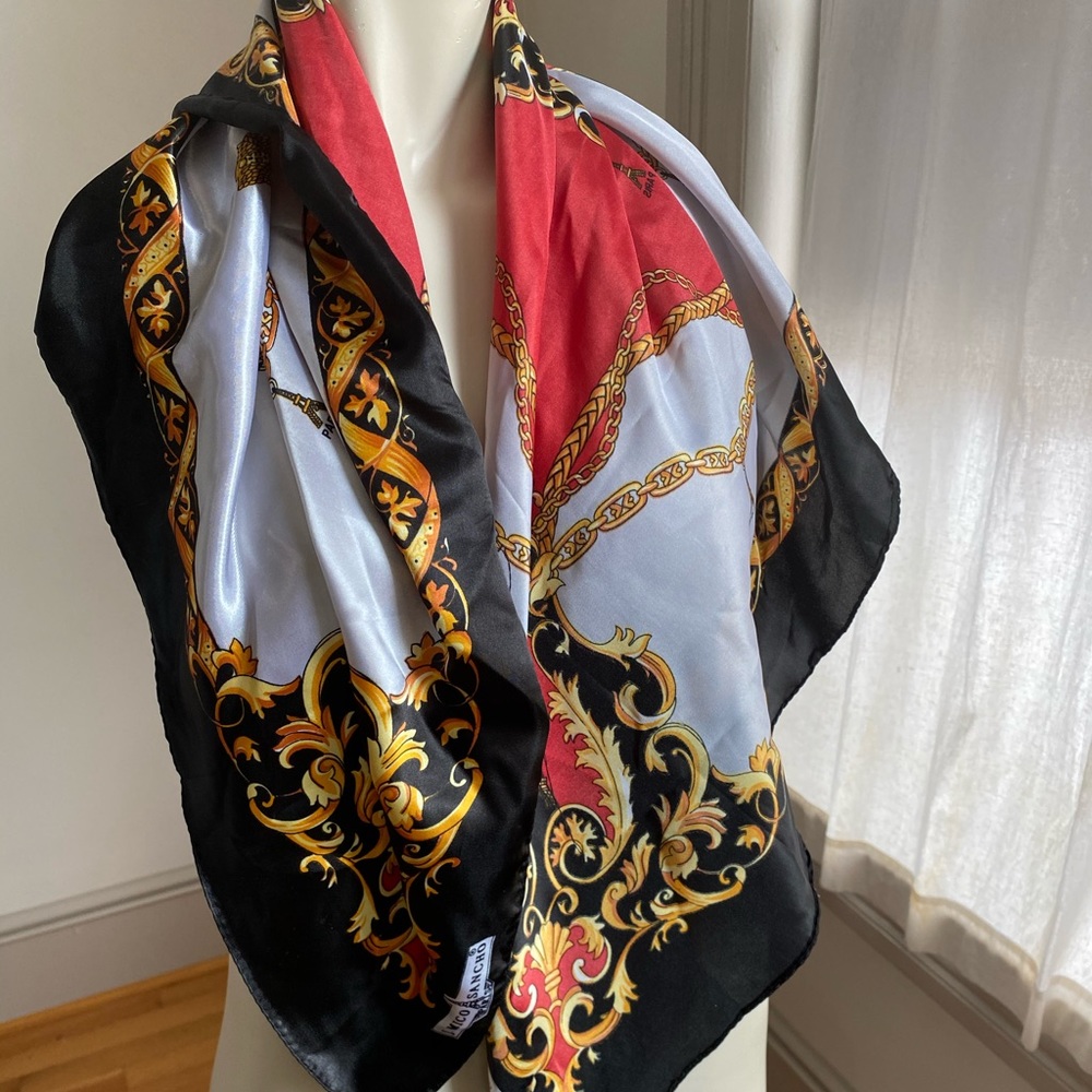 Designer J. Mico Sancho Vintage Scarf